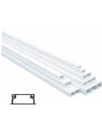 10010 FBR: ��ab k�blov� ETS10 12x7mm 2,1m PVC biely, lepiaci
