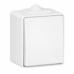 48151 CBR: Tla�idlo 10 A - 250 V, biela
