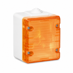 48362 CBJ: Signaliz./orienta�. svetlo, n�zke, 5W/250V (bez �iar. 81013), biela/oran�ov�
