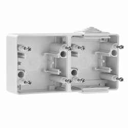 48994 ACZ: Dvojit� horizont�lna z�klad�a IP65, �ed�