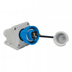 Prvodka nstenn uhlov 1x16A IP68