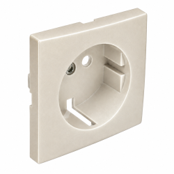 90632 TMF: Kryt z�suvky Schuko s clonkou, slon.kos�