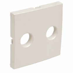 90713 TPE: Kryt audio z�s. so skrut.svorkou, perle�ov�