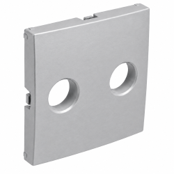 90713 TAL: Kryt audio z�s. so skrut.svorkou, hlin�kov�