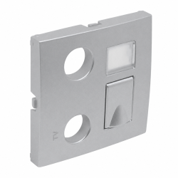 90774 TAL: Kryt z�suvky R-TV-RJ45, hlin�kov�
