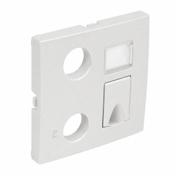 90774 TGE: Kryt z�suvky R-TV-RJ45, �adov�