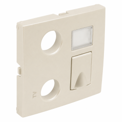 90774 TMF: Kryt z�suvky R-TV-RJ45, slon.kos�