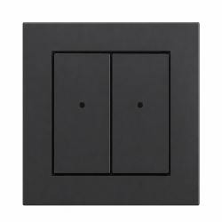 Tla�idlov� n�stenn� ovl�da� RFWB-40/GB �ierny komplet, 4-kan�l
