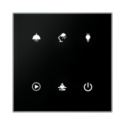 6-kan�lov� dotykov� ovl�da� GSB3-60/SB so symbolmi - (star�� HW)