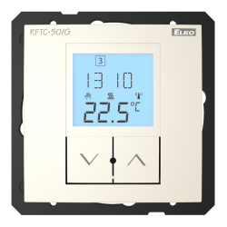 Bezdrtov regultor teploty RFTC-50/G/PE - perleov