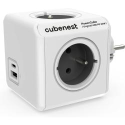 Adaptr multifunkn Powercube 16A 250V Original USB siv PD A+C