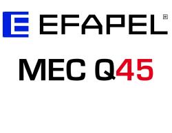 10950 KBR: Modul�rny adapt�r Q45 pre kryty ��abov ETS10-L75 - 2 moduly, biely